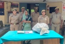 UP: ‘नशा मुक्त अभियान’ के तहत बड़ी कार्रवाई, 6 लाख रुपये के गांजे के साथ महिला गिरफ्तार