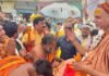 अमेठी में जगद्गुरु शंकराचार्य अविमुक्तेश्वरानंद महाराज का भव्य स्वागत, श्रद्धालुओं ने लिया आशीर्वाद