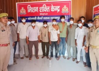 UP: सहारनपुर में तीतरों पुलिस का बड़ा एक्शन, शांति भंग करने के आरोप में 11 गिरफ्तार