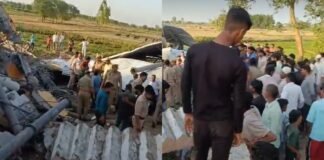 UP: जल जीवन मिशन की निर्माणाधीन टंकी गिरने के मामले में दो इंजिनियर बर्खास्त, एक जेई सस्पेंड