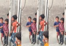 हरचंदपुर में गेहूं चोरी के आरोप में मासूम बच्चों को दी गई तालिबानी सजा, बिजली के पोल से बांधकर बनाया वीडियो हुआ वायरल