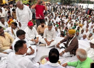 ठाकुर पूरन सिंह के पिता की शोक सभा में पहुंचे बृजभूषण सिंह, पंकज मलिक और रविंद्र गुर्जर