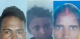 गोंडा में भीषण सड़क हादसा, दूध टैंकर ने बाइक सवार परिवार को कुचला; पति-पत्नी और मासूम बेटे की मौत