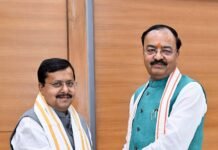 दिल्ली में केशव प्रसाद मौर्य और नितिन नवीन की महत्वपूर्ण मुलाकात, कई मुद्दों पर हुई चर्चा