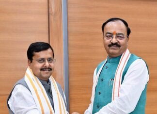 दिल्ली में केशव प्रसाद मौर्य और नितिन नवीन की महत्वपूर्ण मुलाकात, कई मुद्दों पर हुई चर्चा