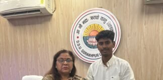 डीडीयू के छात्र व अंतरराष्ट्रीय किकबॉक्सर सनी सिंह ने हरियाणा में लहराया परचम, कुलपति समेत दिग्गजों ने दी बधाई