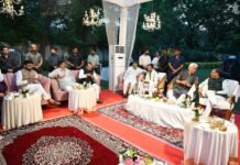 संजय सेठ के डिनर में BJP के बड़े चेहरे जुटे, कैबिनेट विस्तार से पहले सियासी हलचल तेज