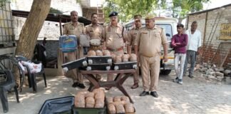 फर्रुखाबाद में नशा तस्करों पर बड़ा प्रहार: कायमगंज पुलिस ने ‘ऑपरेशन दहन’ के तहत 29 लाख की ड्रग्स की राख की