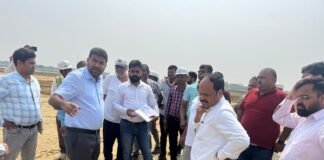 गोरखपुर में अंतरराष्ट्रीय क्रिकेट स्टेडियम का निरीक्षण, डीएम ने दिए सख्त निर्देश