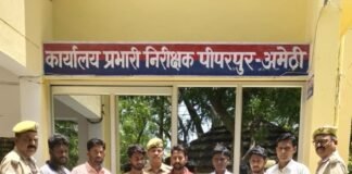 अमेठी में पीपरपुर पुलिस का बड़ा एक्शन: अलग-अलग मामलों में 7 वारंटी गिरफ्तार ; अपराधियों में मचा हड़कंप