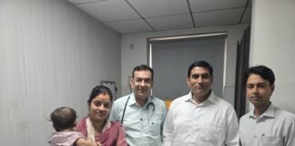 शाही ग्लोबल हॉस्पिटल में गर्भस्थ शिशु के हृदय रोग का सफल उपचार, जन्म के बाद पूरी तरह स्वस्थ मिला बच्चा