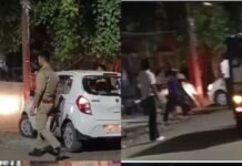 पुलिस चौकी के बाहर खूनी बवाल: ढाबे पर खाने को लेकर शुरू हुआ विवाद, पथराव-लाठीचार्ज में डॉक्टर समेत तीन घायल