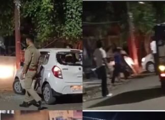 पुलिस चौकी के बाहर खूनी बवाल: ढाबे पर खाने को लेकर शुरू हुआ विवाद, पथराव-लाठीचार्ज में डॉक्टर समेत तीन घायल