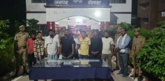 गोण्डा में बड़े जुआ फड़ का भंडाफोड़, 16 जुआरी गिरफ्तार