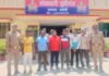 अमेठी में मुंशीगंज पुलिस का अभियान, छह वारंटी गिरफ्तार