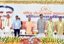 देश की सुरक्षा, संस्कृति, सुशासन और समृद्धि को जोड़ने वाली भाजपा एकलौती पार्टी : सीएम योगी