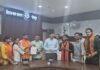 छात्रहितों को लेकर परिषद का विकास भवन पर प्रदर्शन, सौंपा चार सूत्रीय ज्ञापन