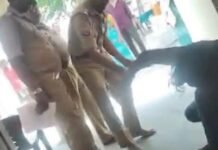 चौकी परिसर में दरोगा की दबंगई, युवक को जमकर पीटा ; वीडियो वायरल, एसपी सिटी ने जांच के आदेश दिए
