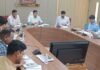 निर्माणाधीन परियोजनाओं की प्रगति पर मंडलायुक्त सख्त, समयबद्ध गुणवत्ता पूर्ण कार्य सुनिश्चित करने के दिए निर्देश