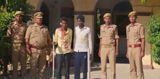 मीरगंज में छज्जा विवाद ने लिया खूनी रूप, हत्या के दो आरोपी हथियार सहित गिरफ्तार