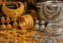 उत्तर प्रदेश : शादी और निवेश करने वालों के लिए खुशखबरी, लगातार गिरावट के बाद मथुरा में सोना-चांदी के दाम स्थिर; जानें आज का रेट