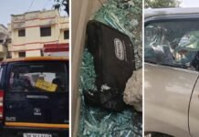 UP: अमेठी में एआरटीओ की गाड़ी पर हमला, आवास के बाहर खड़ी इनोवा में की गई तोड़फोड़