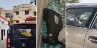 UP: अमेठी में एआरटीओ की गाड़ी पर हमला, आवास के बाहर खड़ी इनोवा में की गई तोड़फोड़