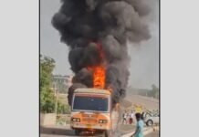 ‘रायबरेली में ‘मौत का लाइव तांडव…’, धू-धू कर जली रोडवेज बस, खिड़कियों से कूदकर भागे सहमे यात्री