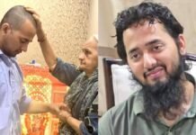 शामली धर्मांतरण मामला: आयुष मलिक ने की सनातन धर्म में वापसी, पूजा करते तस्वीर आई सामने