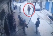 बागपत: स्कूटी साइड लगने पर विवाद, युवक ने दो तलवारें लेकर किया हमला; गर्दन पर तलवार चली, वीडियो वायरल
