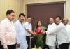 स्ववित्तपोषित महाविद्यालयों के प्रबंधकों ने कुलपति प्रो. पूनम टंडन से की शिष्टाचार भेंट, बी.एड. पाठ्यक्रम की स्थायी संबद्धता के निर्णय का किया स्वागत