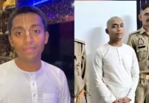 मथुरा : गोवर्धन में फर्जी साधु अभिषेक मिश्रा उर्फ अधिकार्ता नारायण दास गिरफ्तार, आध्यात्म की आड़ में युवतियों से छेड़छाड़ और ब्लैकमेलिंग का आरोप