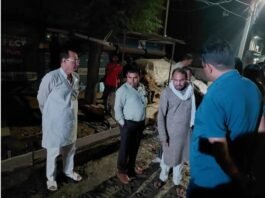9.50 करोड़ की मंडी रोड पर भ्रष्टाचार का बवाल : मानक से कम मिली सड़क की मोटाई, PWD ने रुकवाया निर्माण कार्य