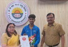 किकबॉक्सिंग की दुनिया में दीनदयाल उपाध्याय गोरखपुर विश्वविद्यालय की चमक: इंटरनेशनल खिलाड़ी सनी सिंह ने बनाया अद्वितीय नाम