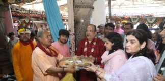 मथुरा: बरसाना राधारानी के दरबार में नतमस्तक हुए उत्तर प्रदेश के मुख्य न्यायाधीश अरुण भंसाली…