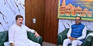 लखनऊ: 2027 से पहले यूपी में सियासी हलचल, धनंजय सिंह ने डिप्टी सीएम बृजेश पाठक से की मुलाकात