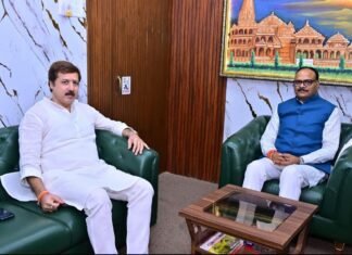लखनऊ: 2027 से पहले यूपी में सियासी हलचल, धनंजय सिंह ने डिप्टी सीएम बृजेश पाठक से की मुलाकात