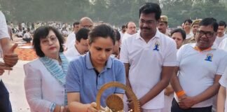 राज्यमंत्री प्रतिभा शुक्ला, कमिश्नर विजयेंद्र पांडियन, सांसद मुकेश राजपूत समेत जनप्रतिनिधियों व अधिकारियों ने दिया स्वस्थ जीवन का संदेश