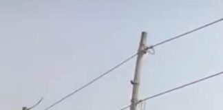 उत्तर प्रदेश : दिलदारनगर के महना गांव में बिजली विभाग की अनदेखी, छत के ऊपर झूल रहा 440 वोल्ट का तार; हर पल हादसे का डर