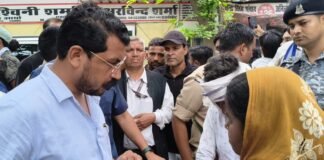 उत्तर प्रदेश : सहारनपुर पहुंचे सांसद चंद्रशेखर आजाद, अयोध्या कथित घोटाले से लेकर उत्तराखंड विवाद तक सरकार पर साधा निशाना