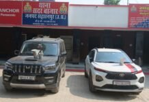 उत्तर प्रदेश : हूटर लगाकर झाड़ रहे थे रौब, सदर बाजार पुलिस ने दो वाहन किए सीज