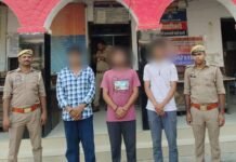 उत्तर प्रदेश: गोण्डा पुलिस की बड़ी कार्रवाई, युवक से मारपीट मामले में तीन आरोपी गिरफ्तार