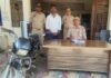 UP: फर्जी नंबर प्लेट लगाकर चला रहा था चोरी की बाइक, मुगलसराय पुलिस ने आरोपी को दबोचा