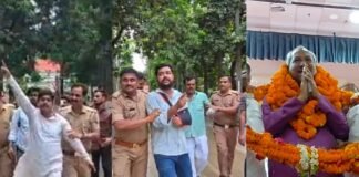 UP में गरमाई सियासत! कैबिनेट मंत्री संजय निषाद के खिलाफ कांग्रेस का प्रदर्शन, विवादित बयान पर माफी की मांग