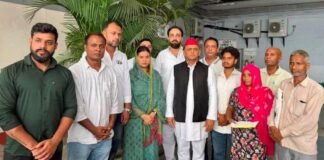 मेरठ ललिता गौतम हत्याकांड: अखिलेश यादव से मिला पीड़ित परिवार, 2 लाख की सहायता और न्याय का दिया भरोसा