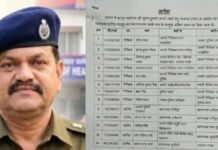 UP: बहराइच में पुलिस महकमे में बड़ा फेरबदल, एसपी ने कई थाना प्रभारियों के किए तबादले