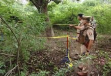 UP: वाराणसी में गोतस्कर से पुलिस की मुठभेड़, पैर में लगी गोली, कंटेनर से 30 गोवंश बरामद