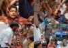 बलिया: दिल्ली में छात्रों पर लाठीचार्ज के विरोध में प्रदर्शन, शिक्षा मंत्री का पुतला फूंकने पर पुलिस से झड़प, छात्र नेता हिरासत में