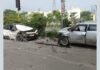 UP: वाराणसी में रिंग रोड पर दो कारों की भीषण टक्कर, पांच लोग गंभीर रूप से घायल; 50 मीटर तक घिसटती रही गाड़ी