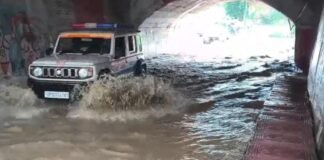 UP: जलभराव से विंध्याचल धाम का रास्ता बाधित, गुरु पूर्णिमा पर श्रद्धालुओं की बढ़ी मुश्किलें